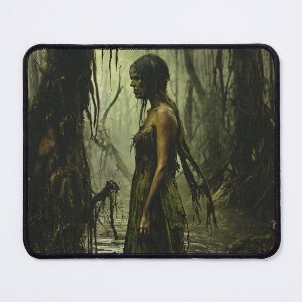 Item preview, swamp woman, swamp, horror story, horror designed and sold by DonnaBlankaArt.