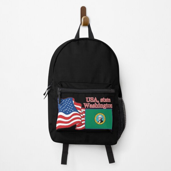 Item preview, flag American and state of Washington flag designed and sold by orthodox-icon.
