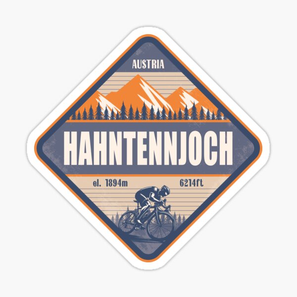 Item preview, Hahntennjoch Austria Cycling Mountain Design designed and sold by CynthiaGraphics.