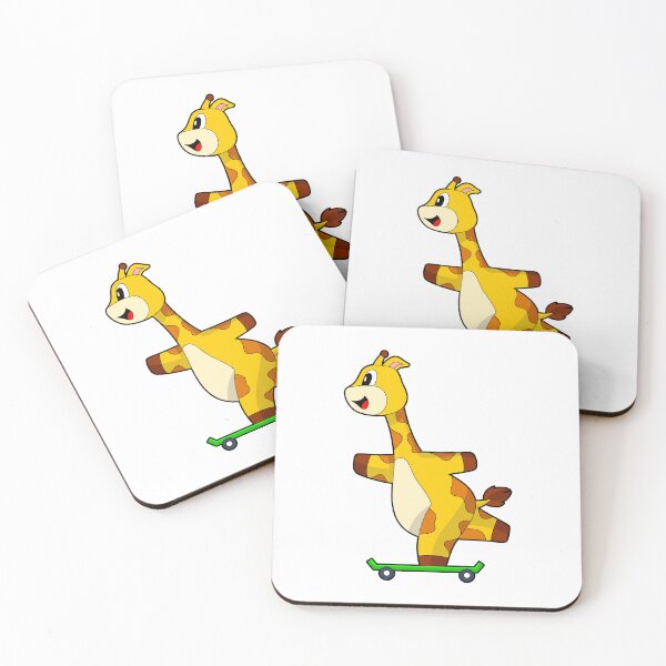Item preview, Giraffe Skater Skateboard designed and sold by Snabdesign84.