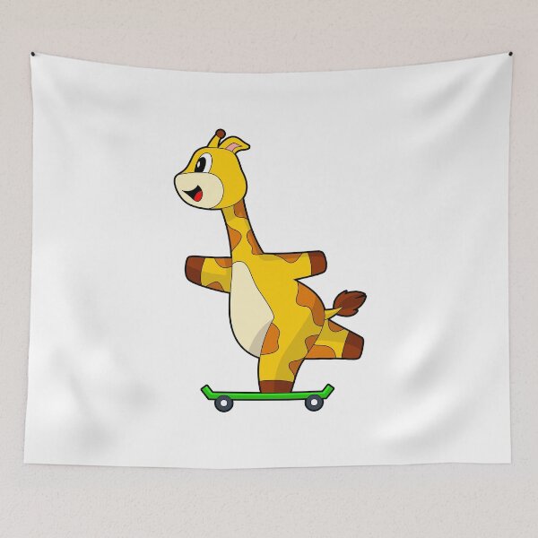 Item preview, Giraffe Skater Skateboard designed and sold by Snabdesign84.