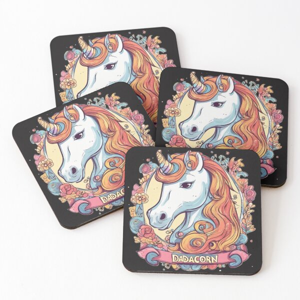 Item preview, Dadacorn Dad Unicorn Vintage Essential T-Shirt designed and sold by OxiSkor.