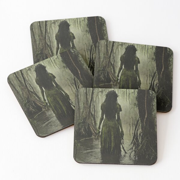 Item preview, swamp woman, swamp, horror story, horror designed and sold by DonnaBlankaArt.