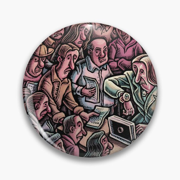 Item preview, Female Lawyer Overwhelmed by Clients designed and sold by LisaHaney.