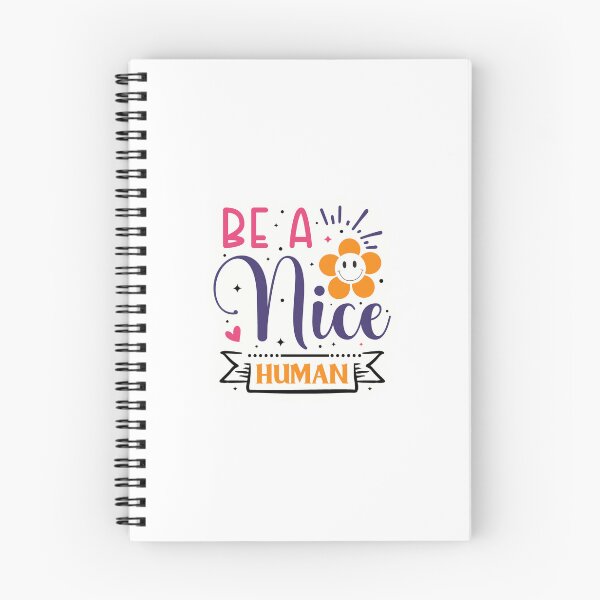 Item preview, Be a nice human designed and sold by Made-by-Gus.