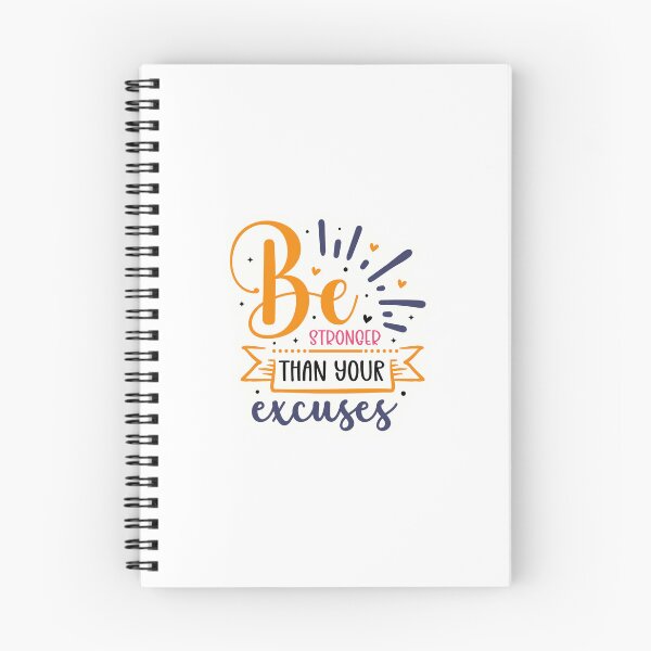 Item preview, Be stronger than your excuses designed and sold by Made-by-Gus.