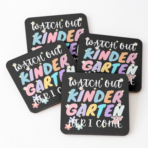 Item preview, Watch Out Kindergarten Here I Come Kinder Back To School designed and sold by sumajouda.
