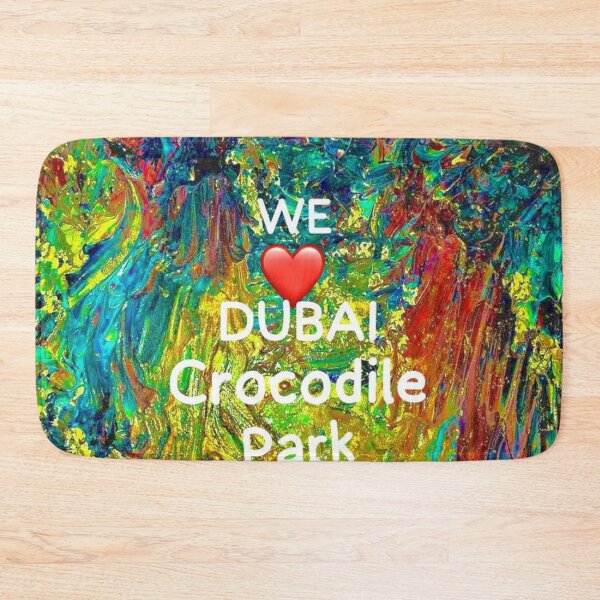 Item preview, We Love Dubai Crocodile Park designed and sold by SoulArtSara.