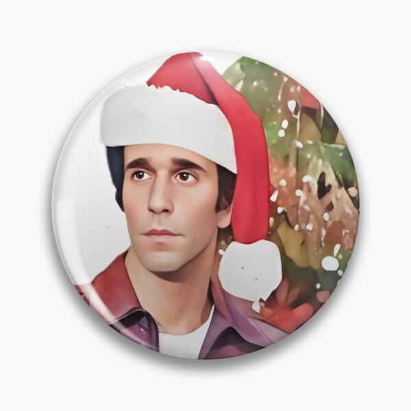 Item preview, Cool Christmas - Fonzie - Happy Days - Watercolor designed and sold by deusrex007.