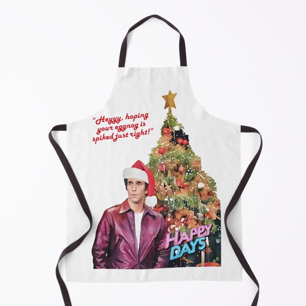 Item preview, Cool Christmas - Fonzie - Happy Days - Watercolor designed and sold by deusrex007.
