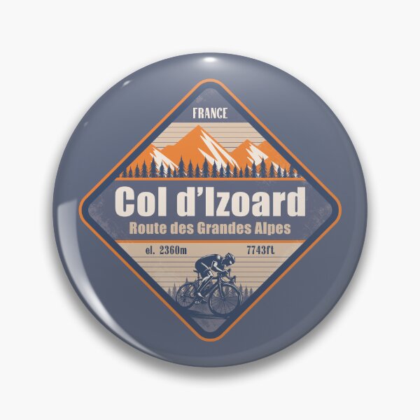 Item preview, Col d'Izoard France Cycling Mountain Design designed and sold by CynthiaGraphics.