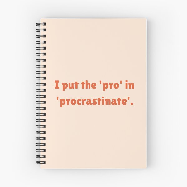 Item preview, Procrastinate designed and sold by Atlantico54.