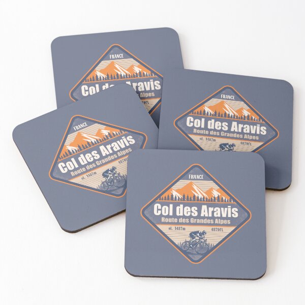 Item preview, Col des Aravis France Cycling Mountain Design designed and sold by CynthiaGraphics.