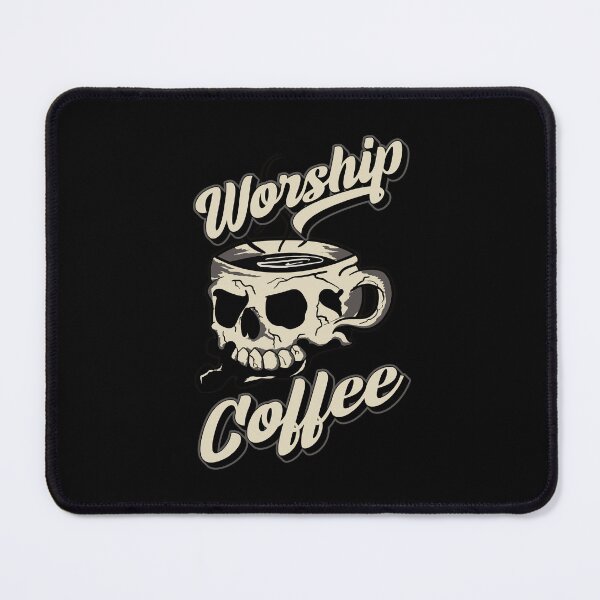 Item preview, Worship Coffee Vintage designed and sold by FYS-Arte-Style.