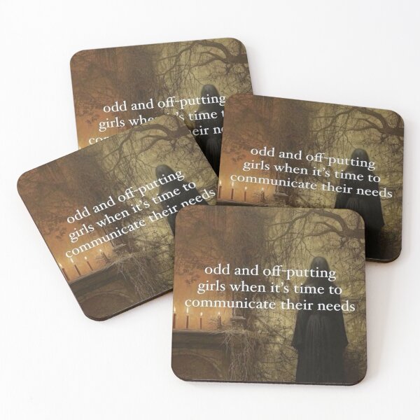 Item preview, odd and off-putting girls when its time to communicate their needs designed and sold by hahacore.