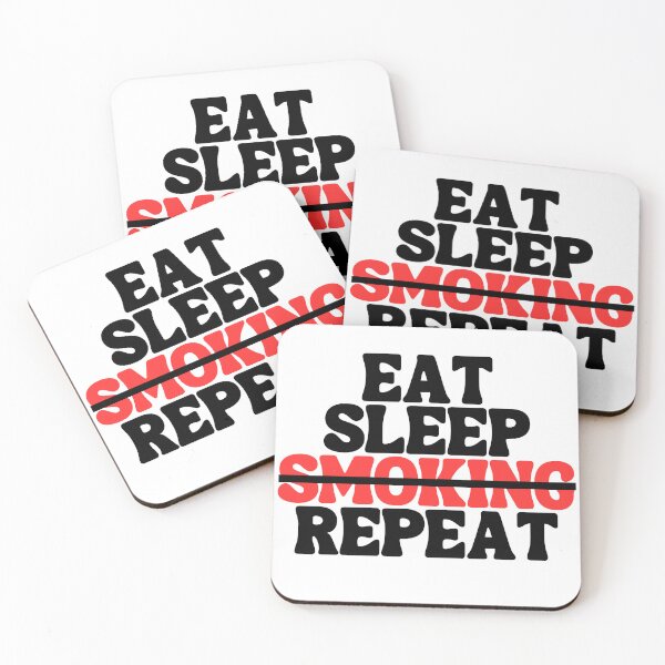 Item preview, Eat sleep Smoking repeat designed and sold by kestey.