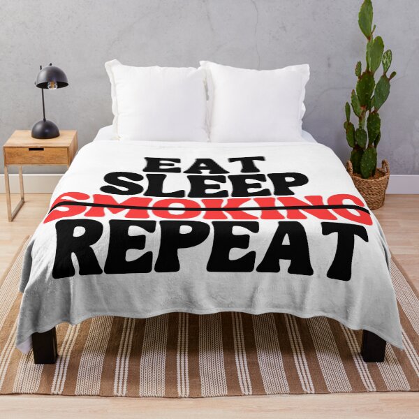 Item preview, Eat sleep Smoking repeat designed and sold by kestey.