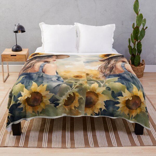 Item preview, Whispers of Love Among the Sunflowers designed and sold by Emilyprintart.