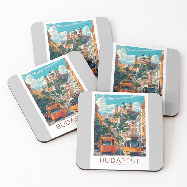 Item preview, Budapest Hungary - Travel art designed and sold by Marciolini.