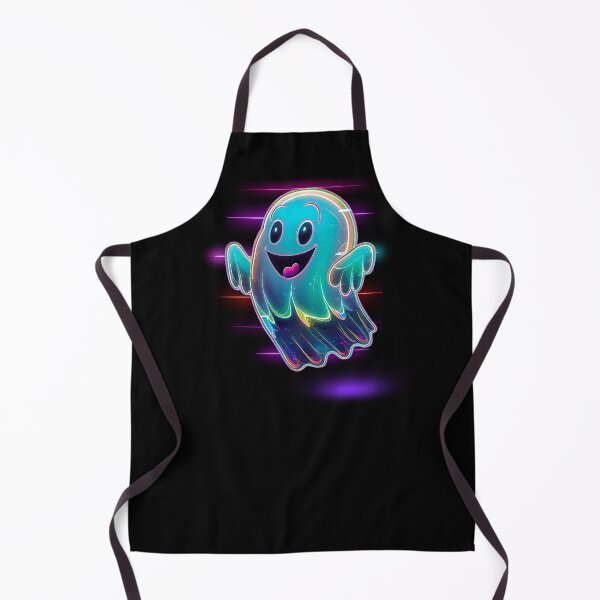 Item preview, Neon Ghost: A Vibrant Digital Spectacle designed and sold by blackBubble1.