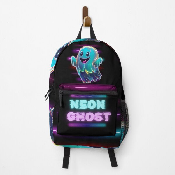 Item preview, Neon Ghost: A Vibrant Digital Spectacle designed and sold by blackBubble1.