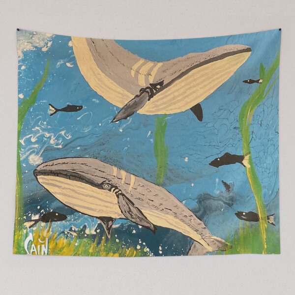 Item preview, THE MINKE WHALE designed and sold by TFCainArt.