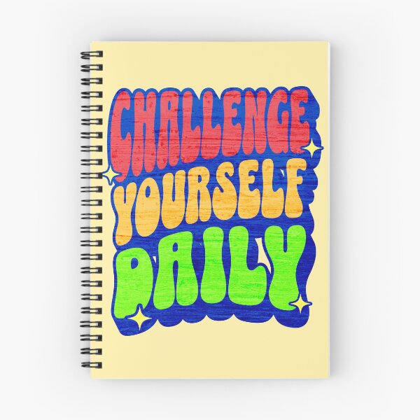 Item preview, Challenge Yourself Daily designed and sold by AnalajiaDesigns.