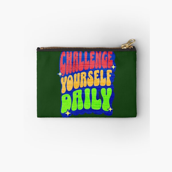 Item preview, Challenge Yourself Daily designed and sold by AnalajiaDesigns.
