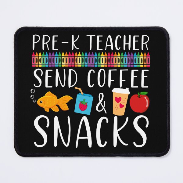 Item preview, Pre-K teacher - send coffee and snacks - back to school designed and sold by EvergreenWhimsy.