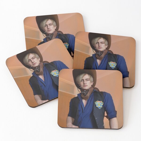Item preview, Cowboy Leon Kennedy Cosplay Print designed and sold by ronnie-marshall.