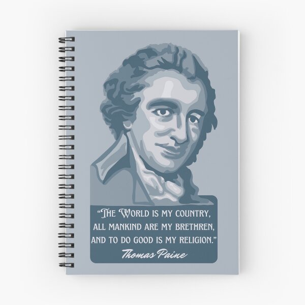 Item preview, Thomas Paine Portrait and Quote designed and sold by Unhinged Heather.