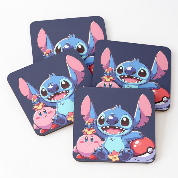 Item preview, Stitch and his friends designed and sold by miriam-miranda.