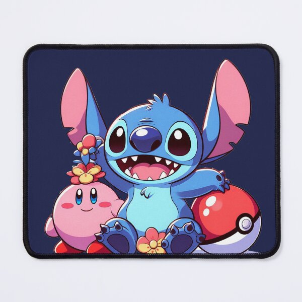 Item preview, Stitch and his friends designed and sold by miriam-miranda.