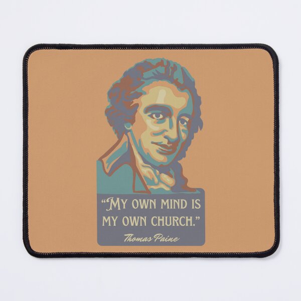 Item preview, Thomas Paine Portrait and Quote designed and sold by Unhinged Heather.