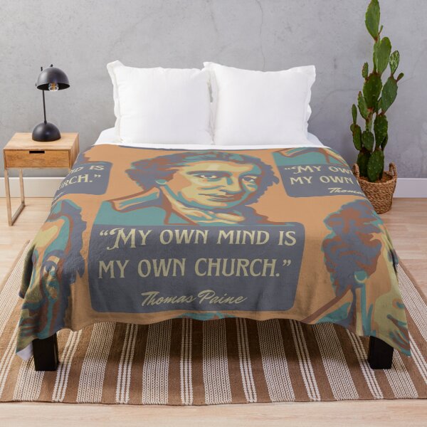 Item preview, Thomas Paine Portrait and Quote designed and sold by Unhinged Heather.