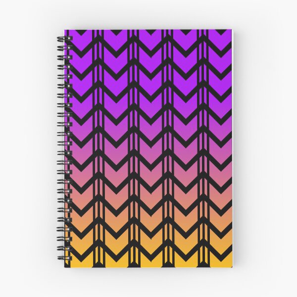 Item preview, Vibrant Zigzag Stripes - Modern Gradient Art designed and sold by SportyAndArtful.