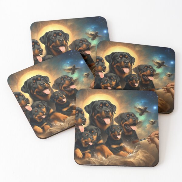 Aperçu de l'œuvre Peinture pour rottweilers créée et vendue par 123ks.