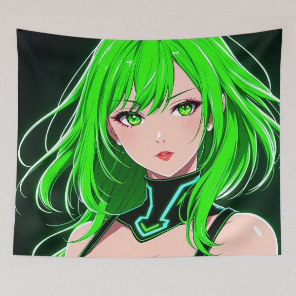 Item preview, Anime green perfection 3 designed and sold by AdultAnime.