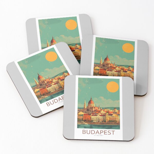 Item preview, Budapest Hungary - Travel art designed and sold by Marciolini.