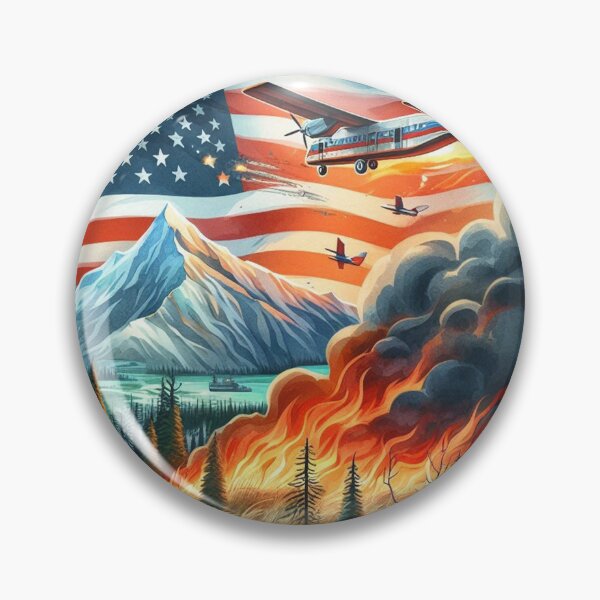 Item preview, Wildland Fire designed and sold by devonclemon.