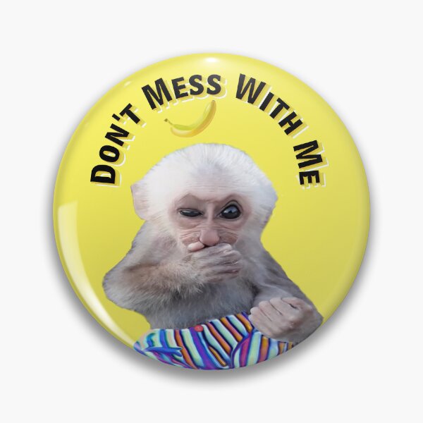 Item preview, Mess w/ Me Monkey designed and sold by kristalcurt.