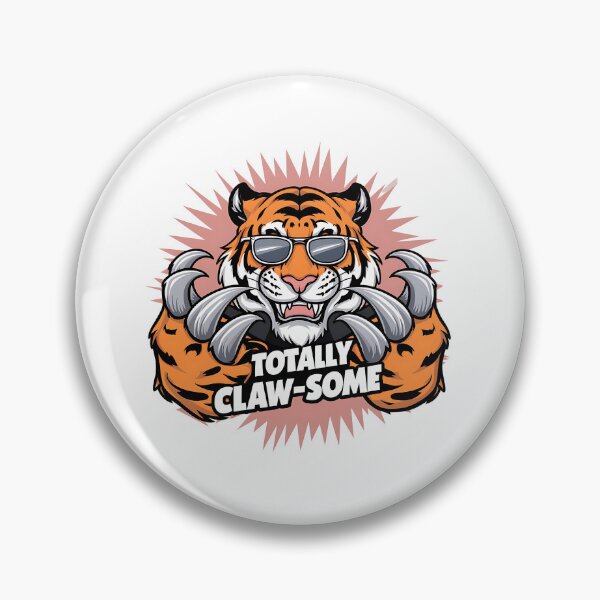 Item preview, "Totally Claw-some" funny pun design designed and sold by Rare By Hero.