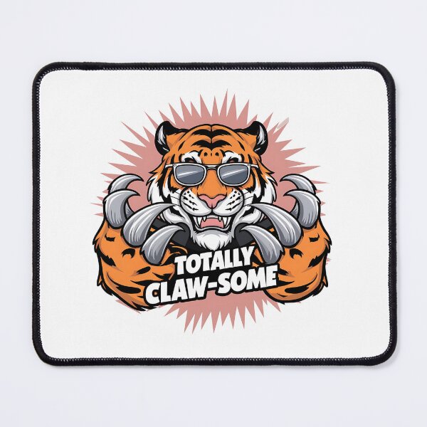 Item preview, "Totally Claw-some" funny pun design designed and sold by Rare By Hero.