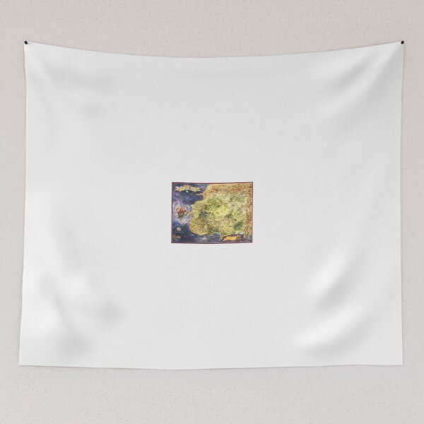 Item preview, Wheel of time fantasy map Robert Jordan art design designed and sold by Jimbobipbip.