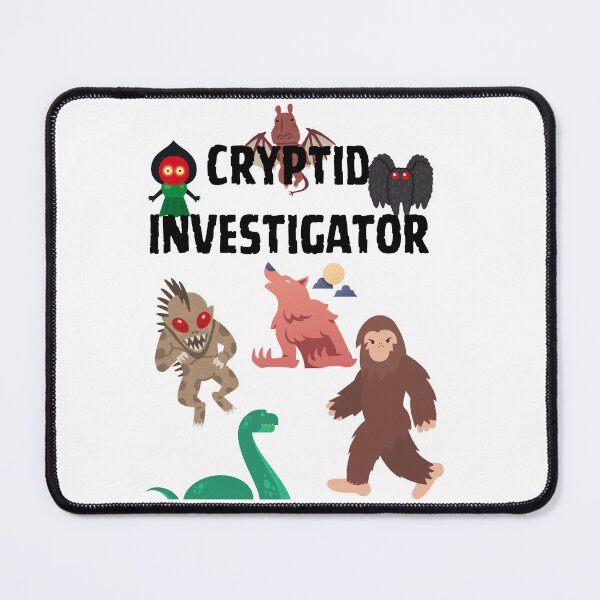 Item preview, Cryptid Investigator designed and sold by RadGhostKitty.