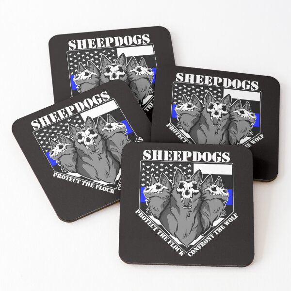 Artikelvorschau, Schäferhund-Logo (dunkler Hintergrund) entworfen und verkauft von JinxedKarma.