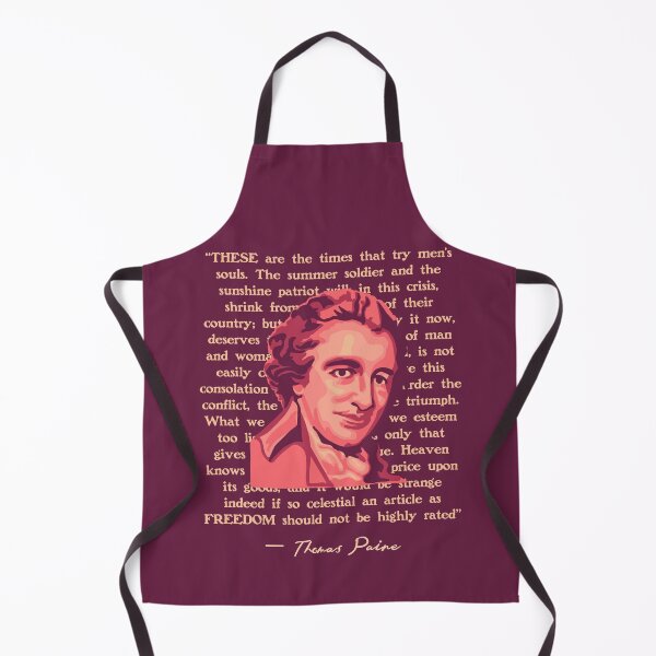Item preview, Thomas Paine Portrait and Quote designed and sold by Unhinged Heather.