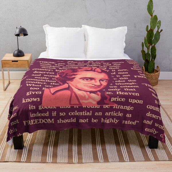 Item preview, Thomas Paine Portrait and Quote designed and sold by Unhinged Heather.