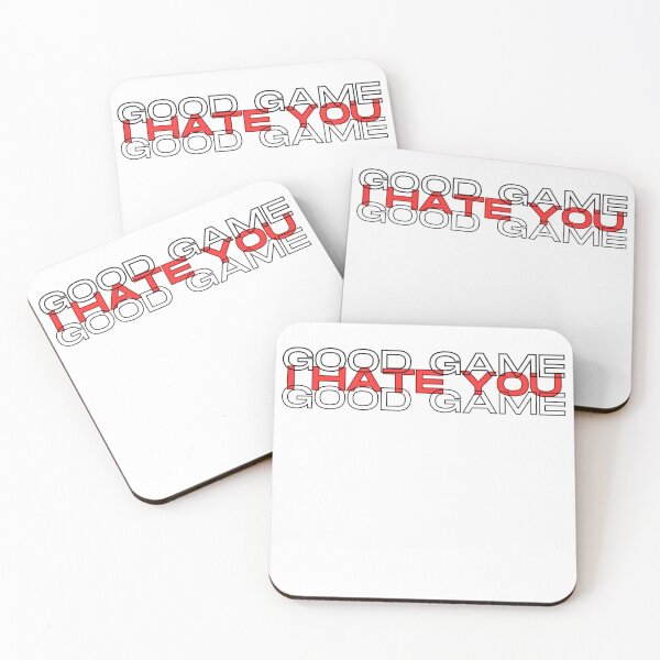 Item preview, good game I hate you designed and sold by kestey.