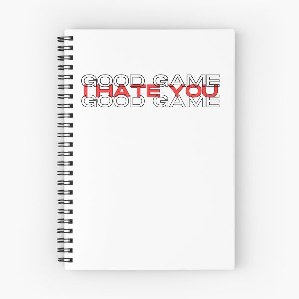 Item preview, good game I hate you designed and sold by kestey.